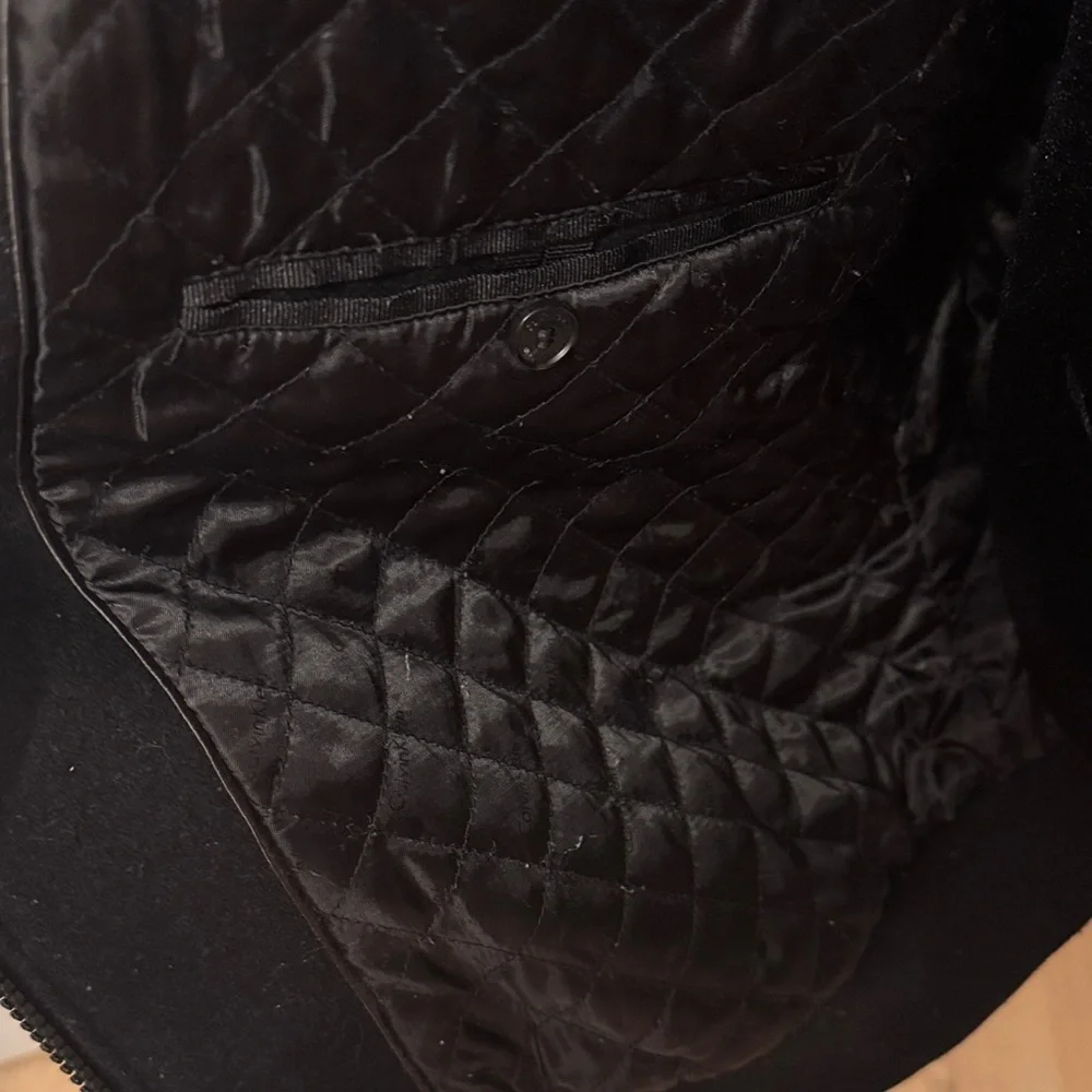 Calvin Klein Men's Black Windbreaker Jacket